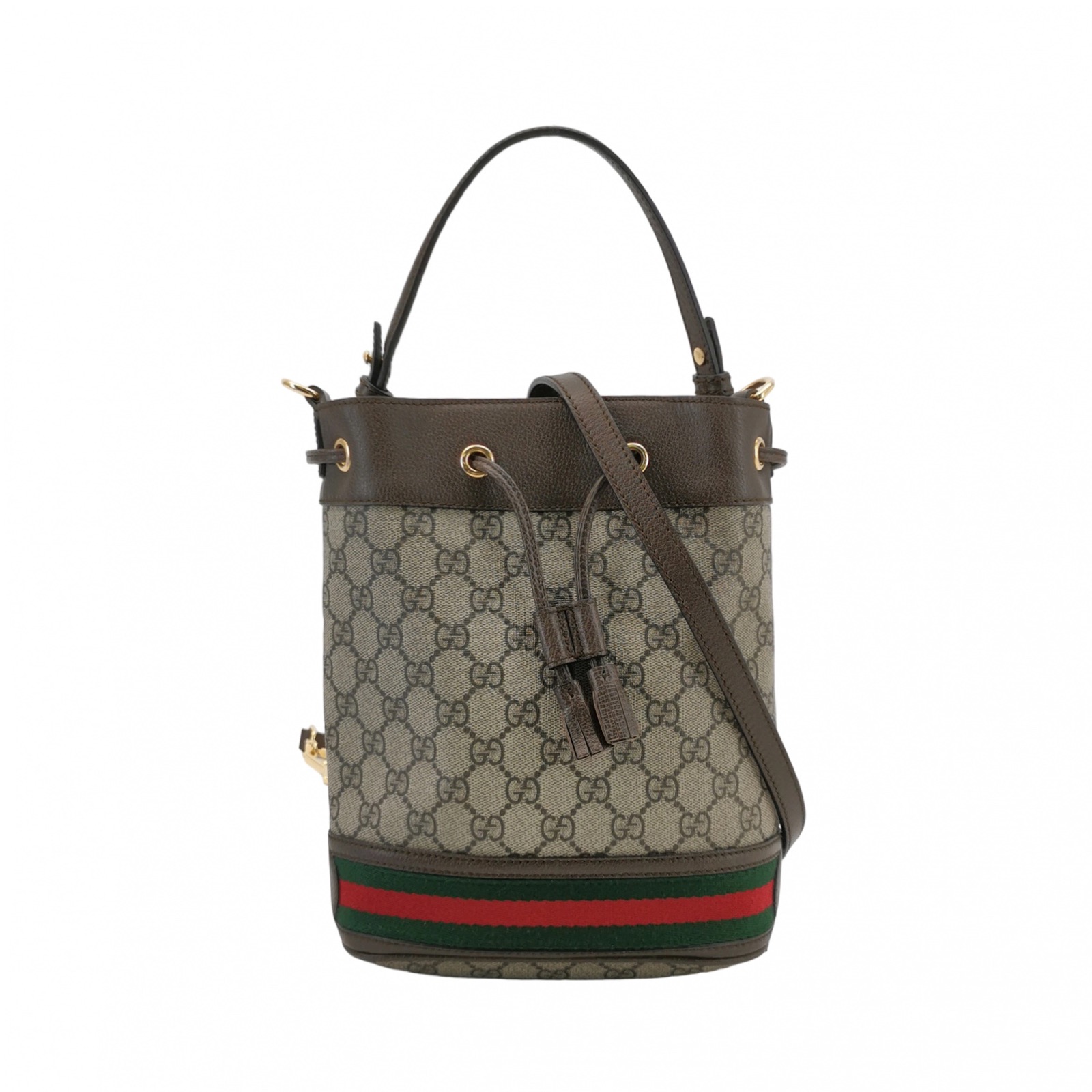 Gucci Ophidia Bucket Bag GG Coated Canvas Small — photo 1 of 16
