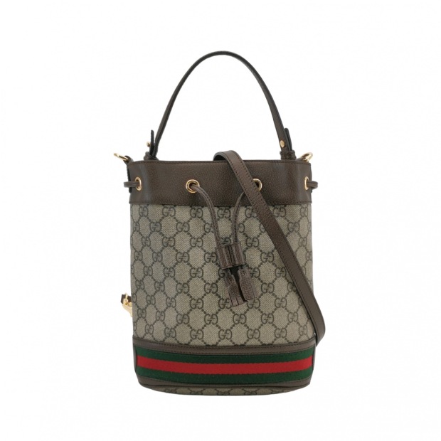 Gucci Ophidia Bucket Bag GG Coated Canvas Small — pre-owned, Vierlot