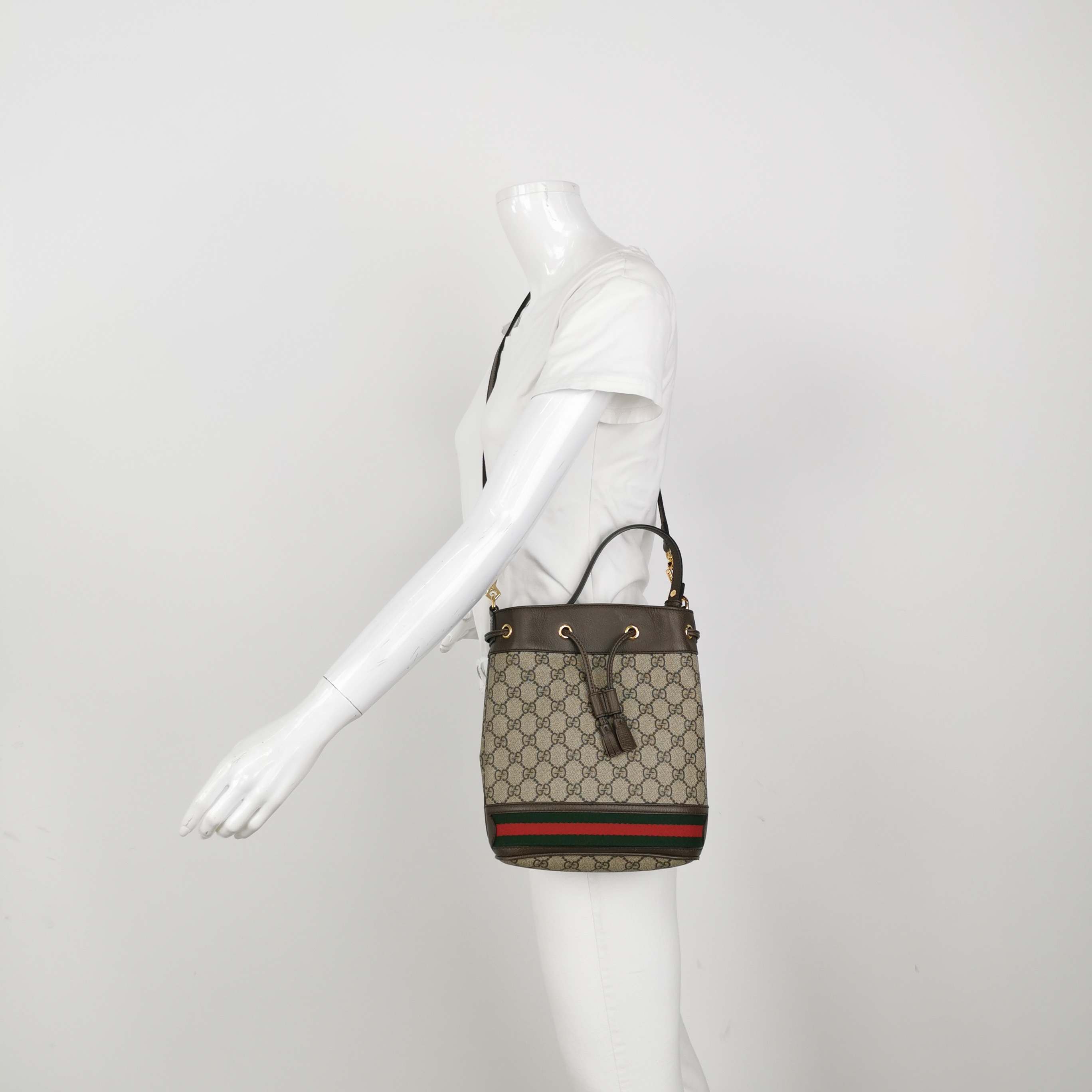 Gucci Ophidia Bucket Bag GG Coated Canvas Small — alternate view