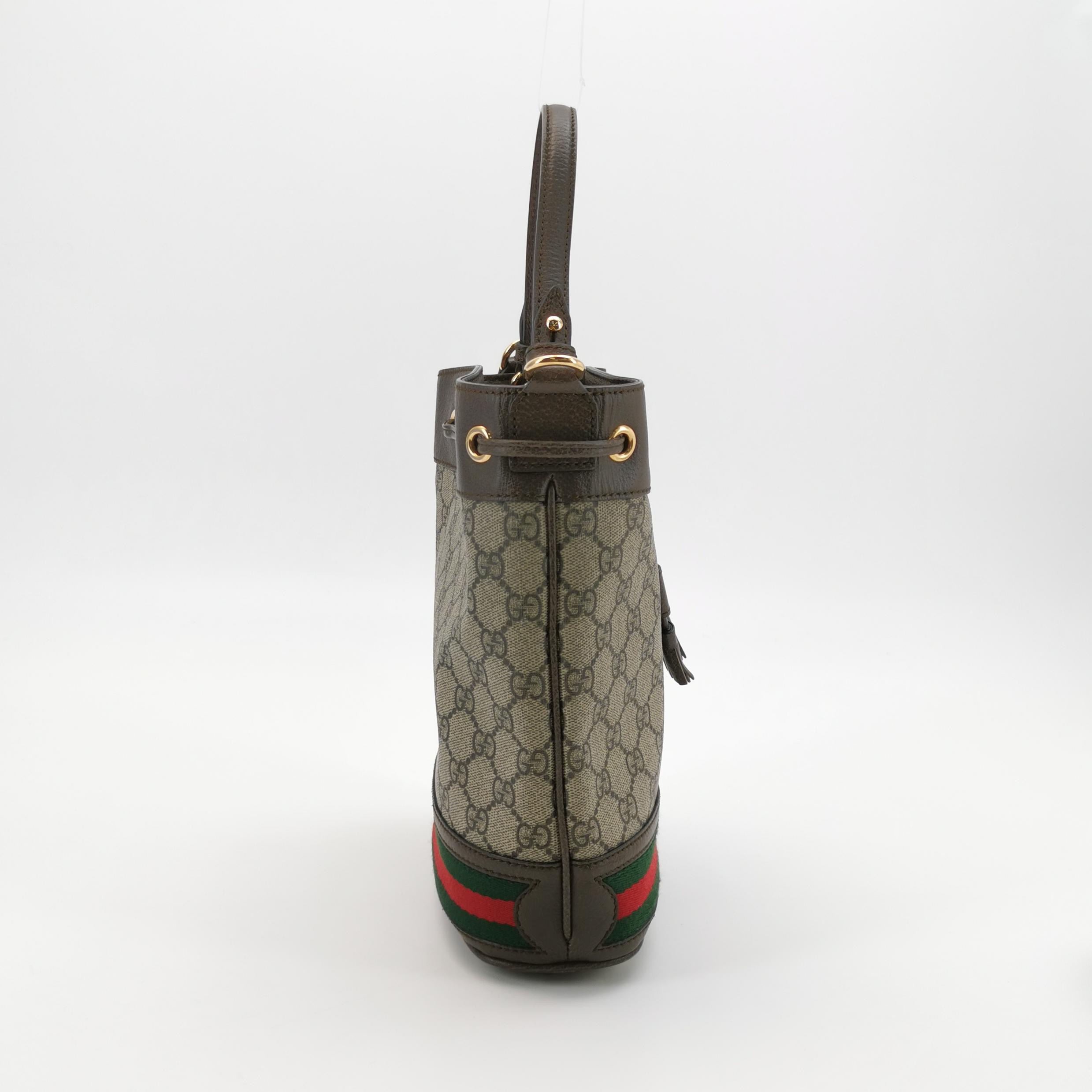 Gucci Ophidia Bucket Bag GG Coated Canvas Small — photo 5 of 16