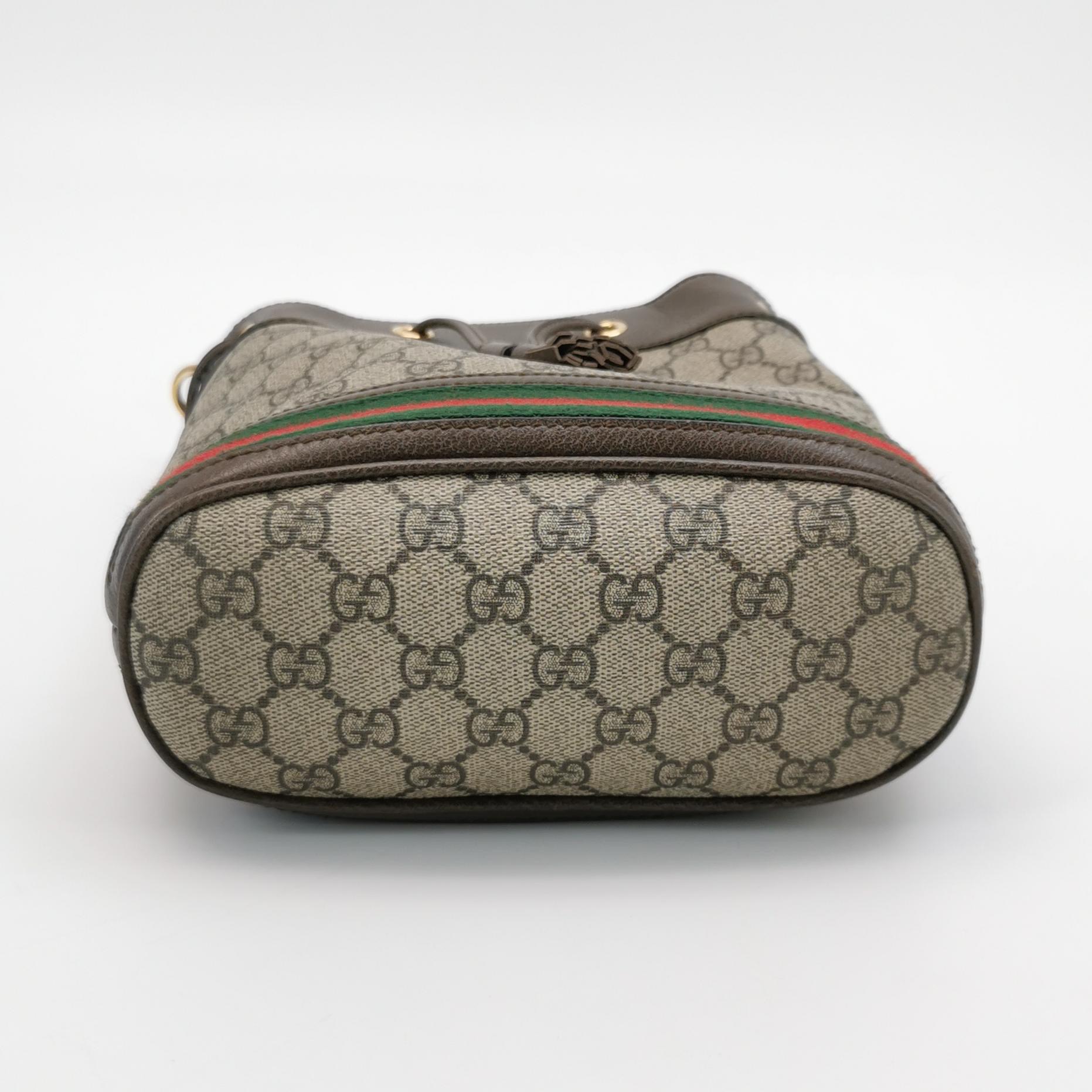 Gucci Ophidia Bucket Bag GG Coated Canvas Small — photo 6 of 16