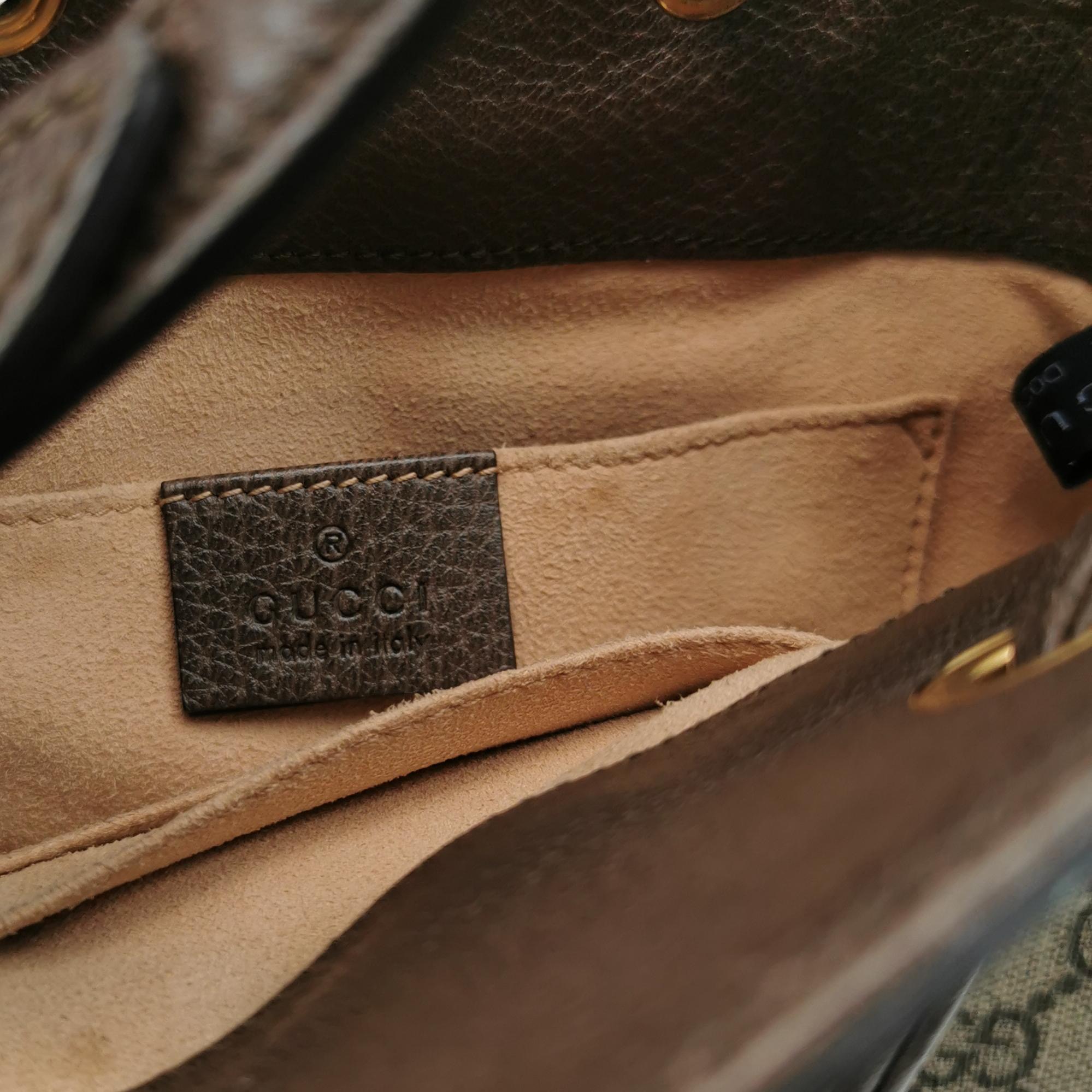 Gucci Ophidia Bucket Bag GG Coated Canvas Small — photo 8 of 16
