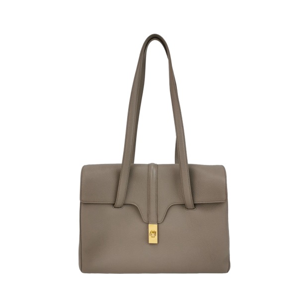 Celine Soft 16 Bag Smooth Calfskin Medium — pre-owned, Vierlot