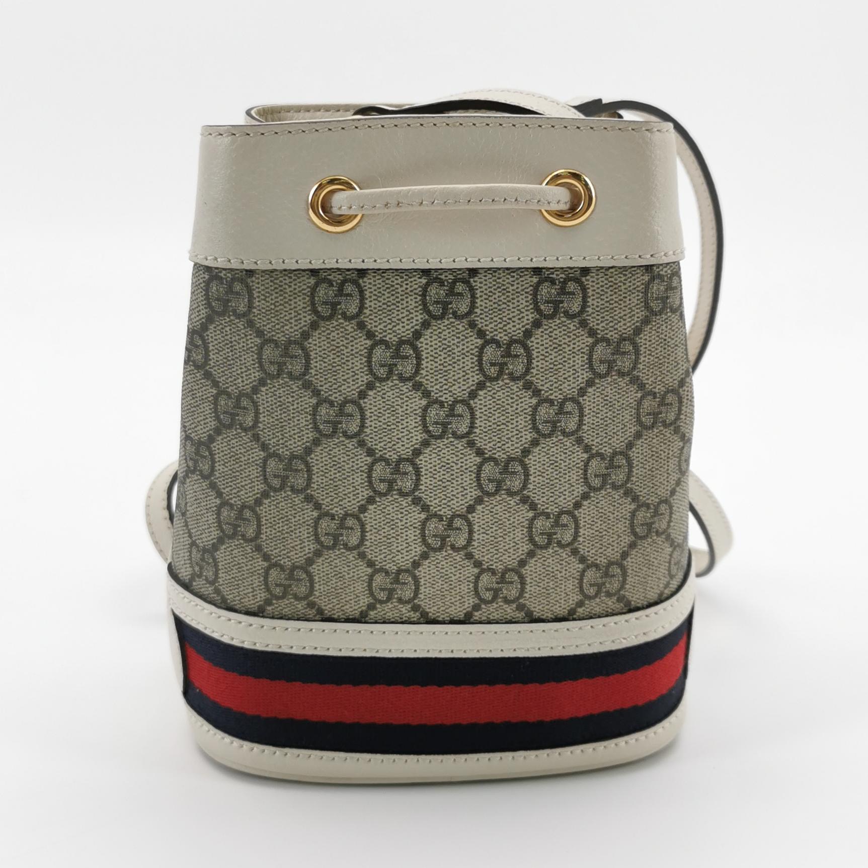 Gucci Ophidia Bucket Bag GG Coated Canvas Mini — photo 3 of 15