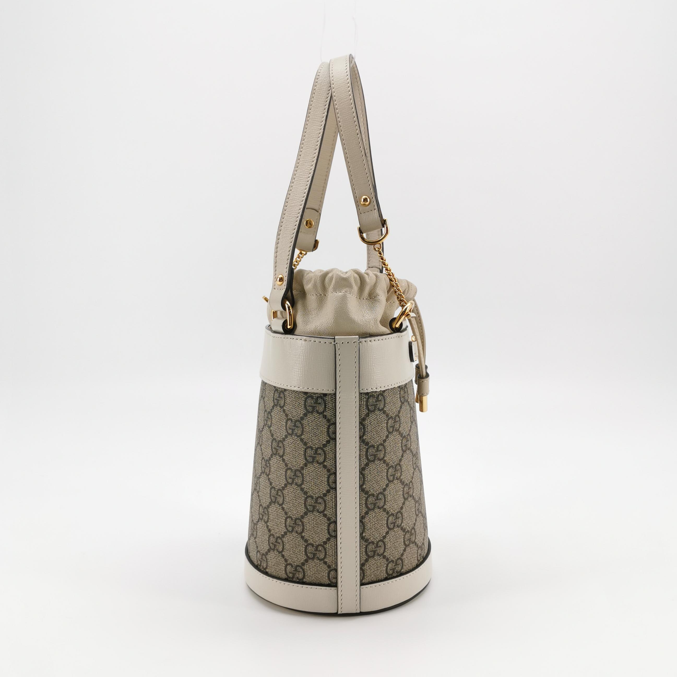 Gucci Horsebit 1955 Bucket Bag GG Coated Canvas Small — photo 5 of 16