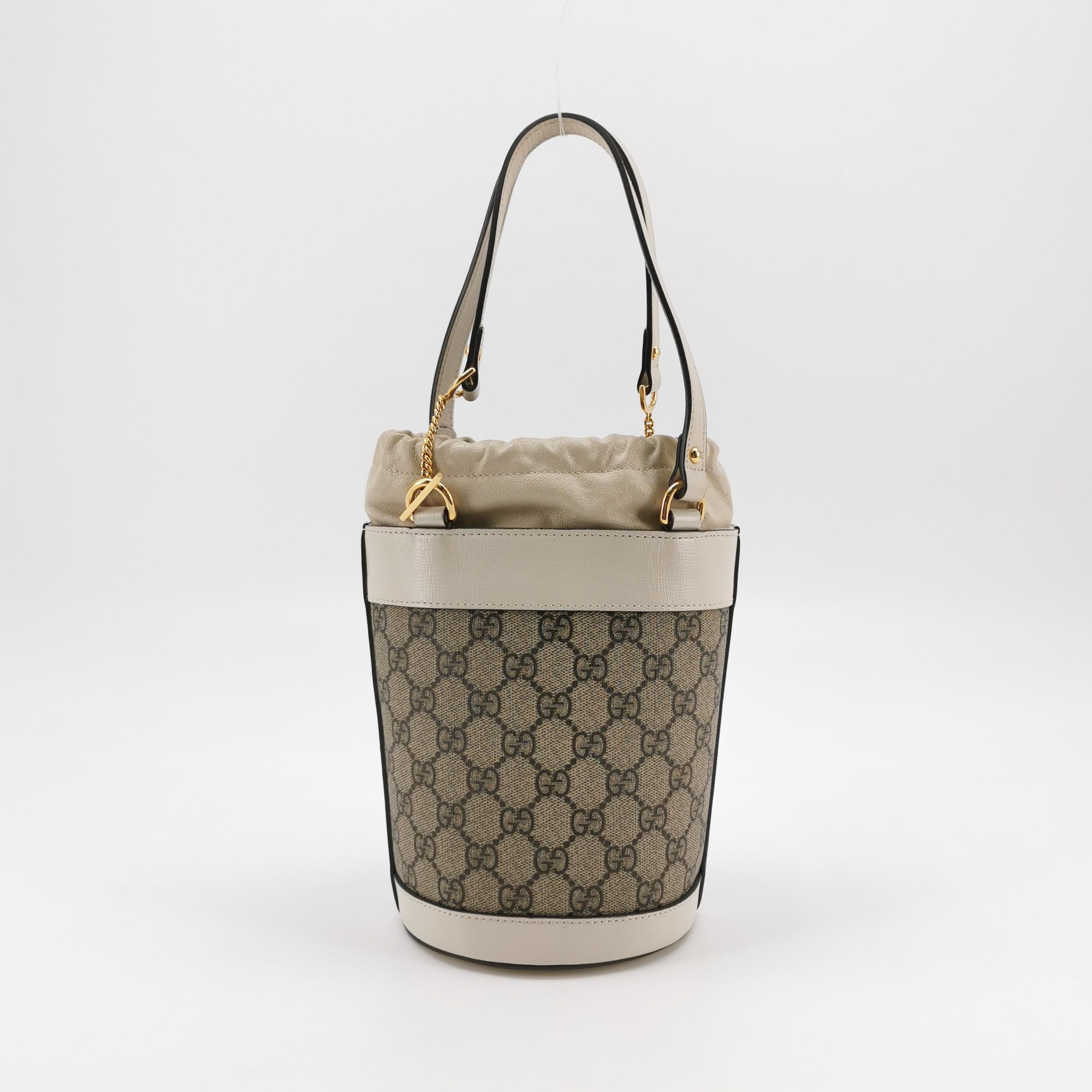 Gucci Horsebit 1955 Bucket Bag GG Coated Canvas Small — photo 3 of 16
