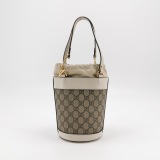 Gucci Horsebit 1955 Bucket Bag GG Coated Canvas Small — thumbnail 3