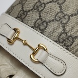 Gucci Horsebit 1955 Bucket Bag GG Coated Canvas Small — thumbnail 10
