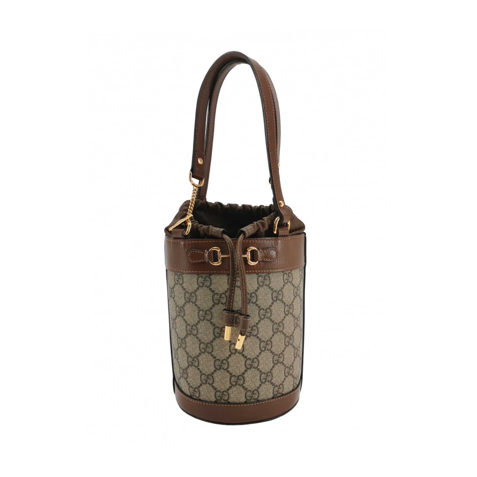 Gucci Horsebit 1955 Bucket Bag GG Coated Canvas Small — photo 1 of 16