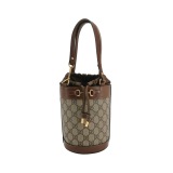 Gucci Horsebit 1955 Bucket Bag GG Coated Canvas Small — thumbnail 1