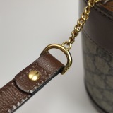 Gucci Horsebit 1955 Bucket Bag GG Coated Canvas Small — thumbnail 12
