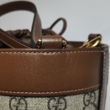 Gucci Horsebit 1955 Bucket Bag GG Coated Canvas Small — thumbnail 13