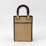 Fendi Sunshine Shopper Tote Straw Mini — thumbnail 5