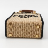 Fendi Sunshine Shopper Tote Straw Mini — thumbnail 6