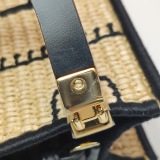 Fendi Sunshine Shopper Tote Straw Mini — thumbnail 14