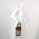Gucci Horsebit 1955 Bucket Bag GG Coated Canvas Small — thumbnail 2