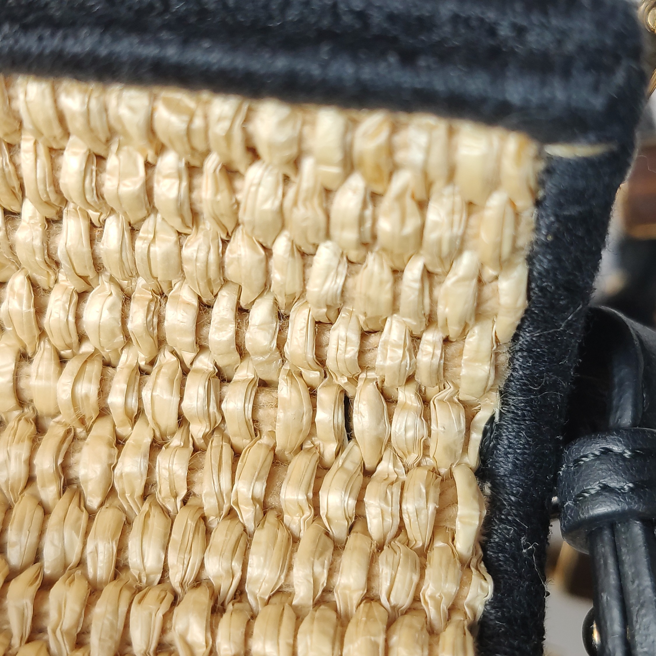 Fendi Sunshine Shopper Tote Straw Mini — photo 17 of 17