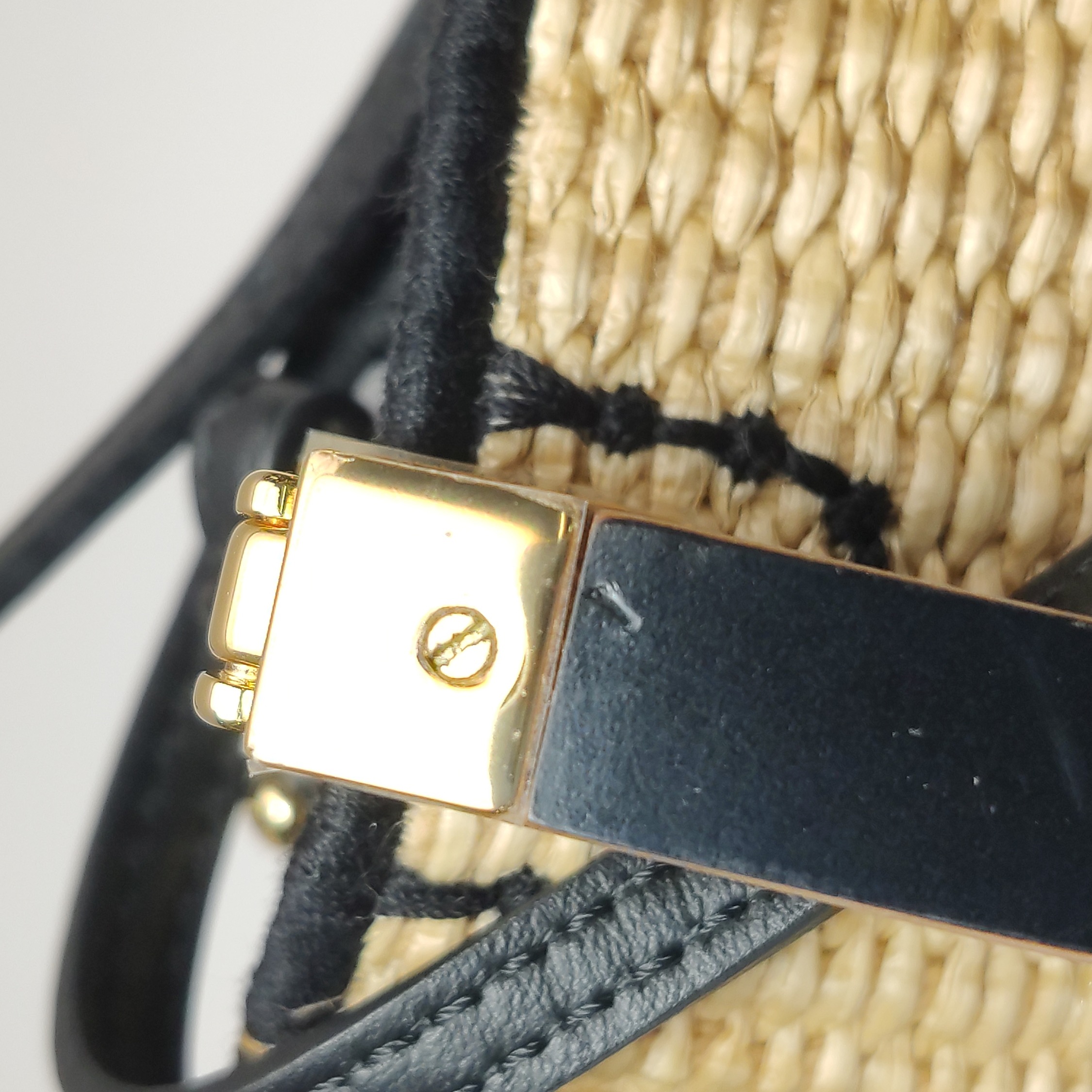 Fendi Sunshine Shopper Tote Straw Mini — photo 12 of 17