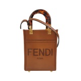 Fendi Sunshine Shopper Tote Leather Mini — thumbnail 1