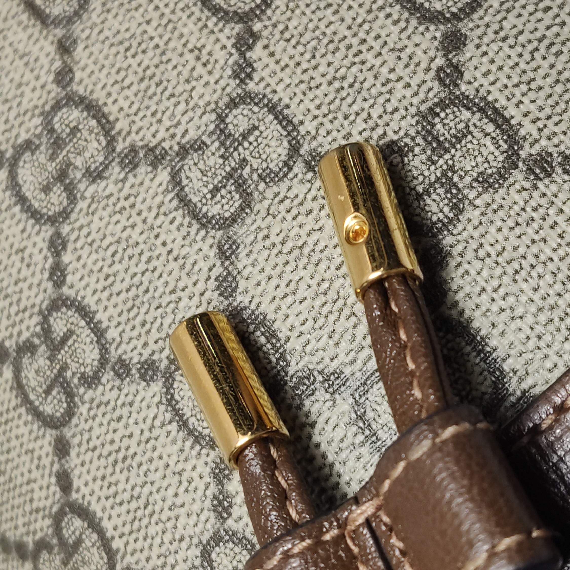 Gucci Horsebit 1955 Bucket Bag GG Coated Canvas Small — photo 11 of 15