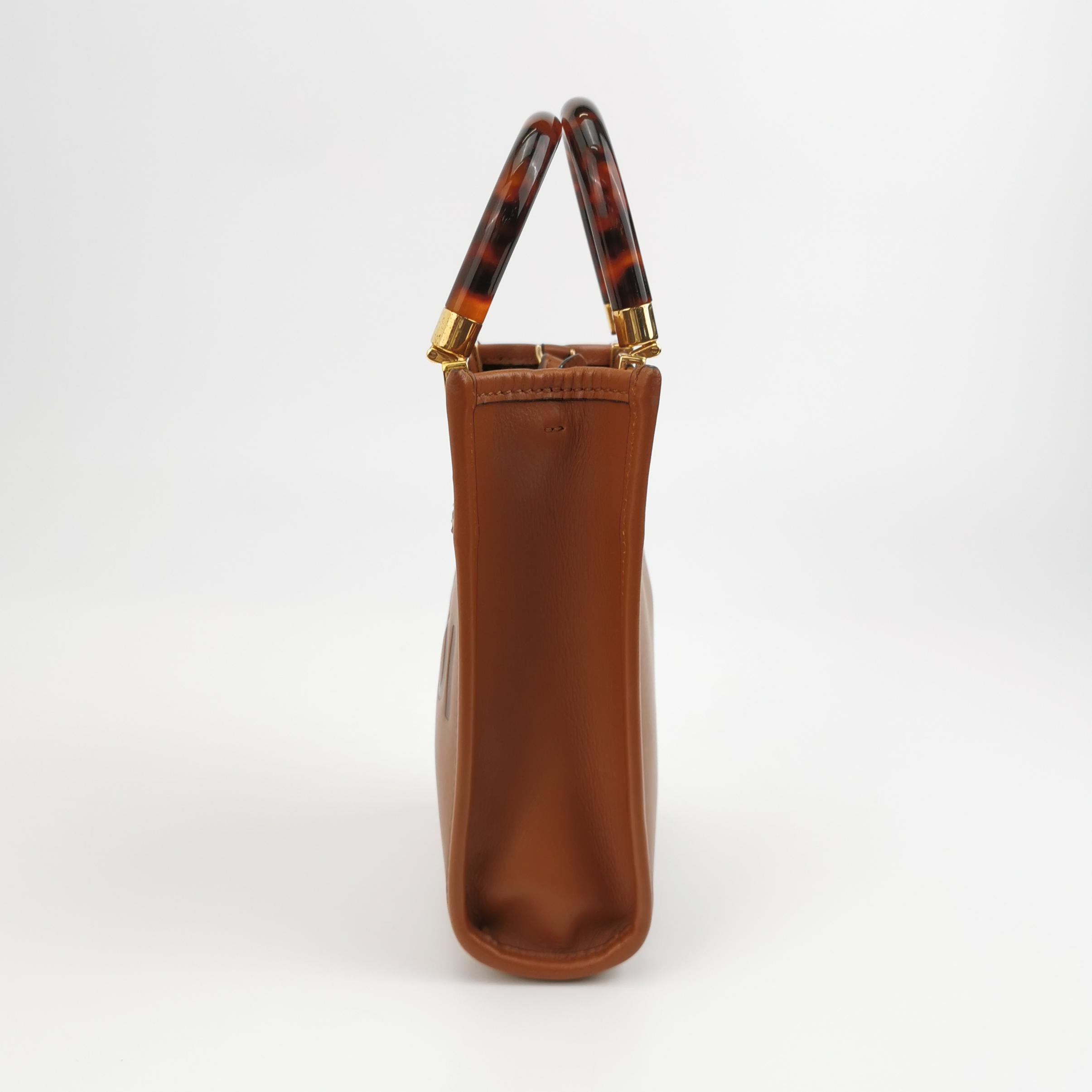 Fendi Sunshine Shopper Tote Leather Mini — photo 3 of 22
