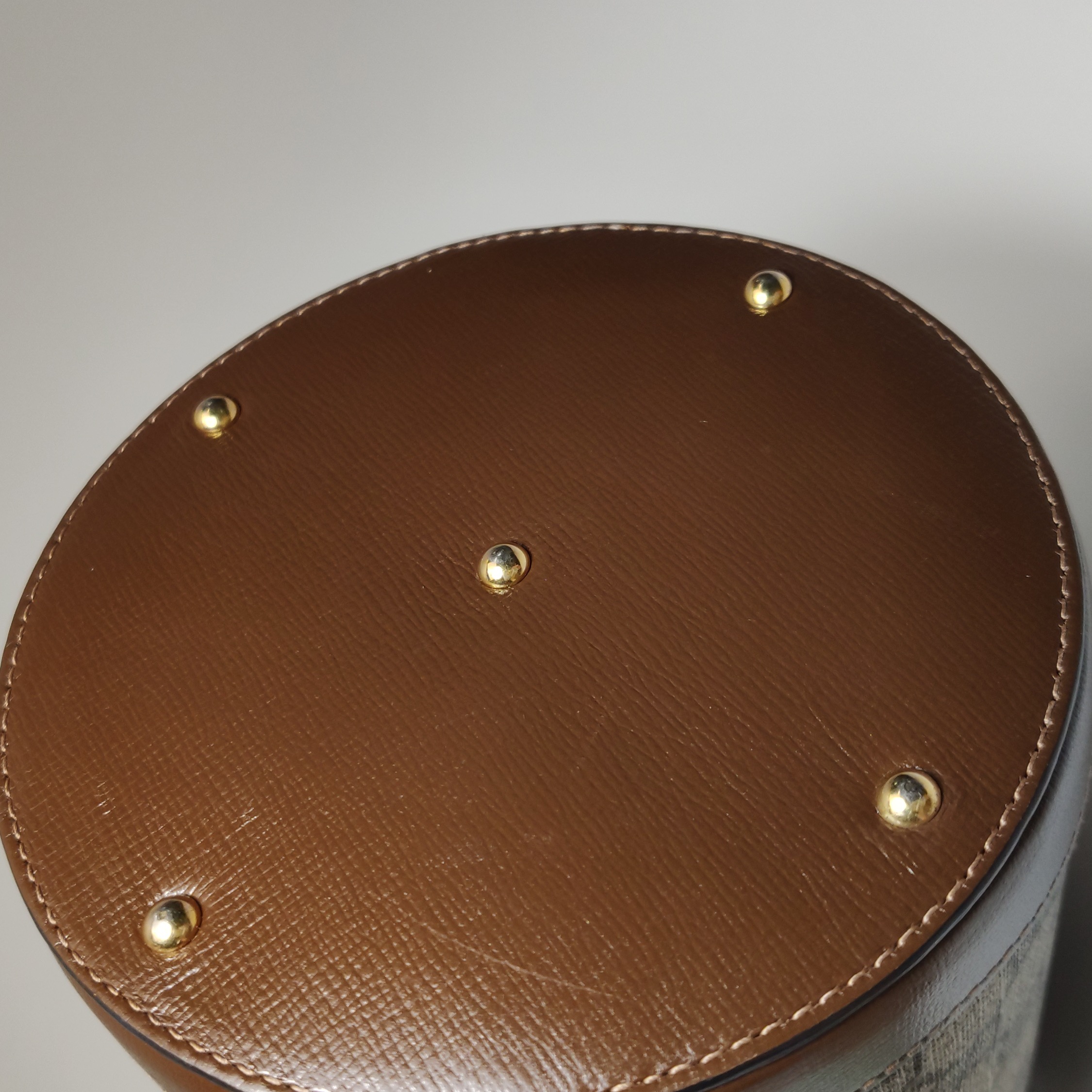 Gucci Horsebit 1955 Bucket Bag GG Coated Canvas Small — photo 14 of 15