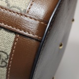 Gucci Horsebit 1955 Bucket Bag GG Coated Canvas Small — thumbnail 13