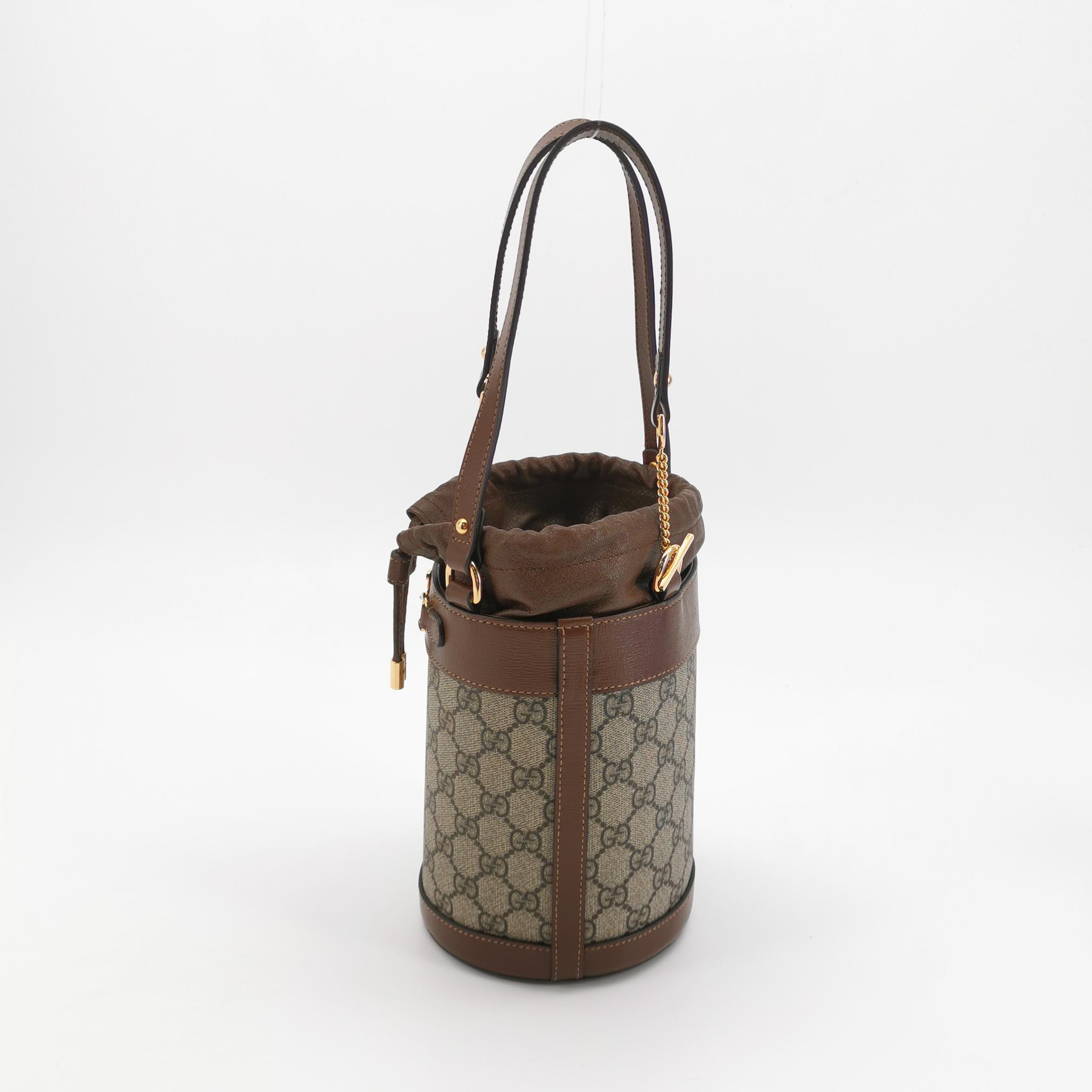 Gucci Horsebit 1955 Bucket Bag GG Coated Canvas Small — photo 4 of 15
