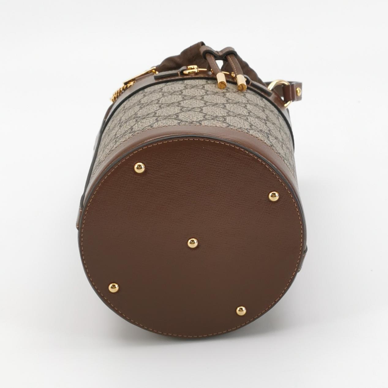 Gucci Horsebit 1955 Bucket Bag GG Coated Canvas Small — photo 6 of 15