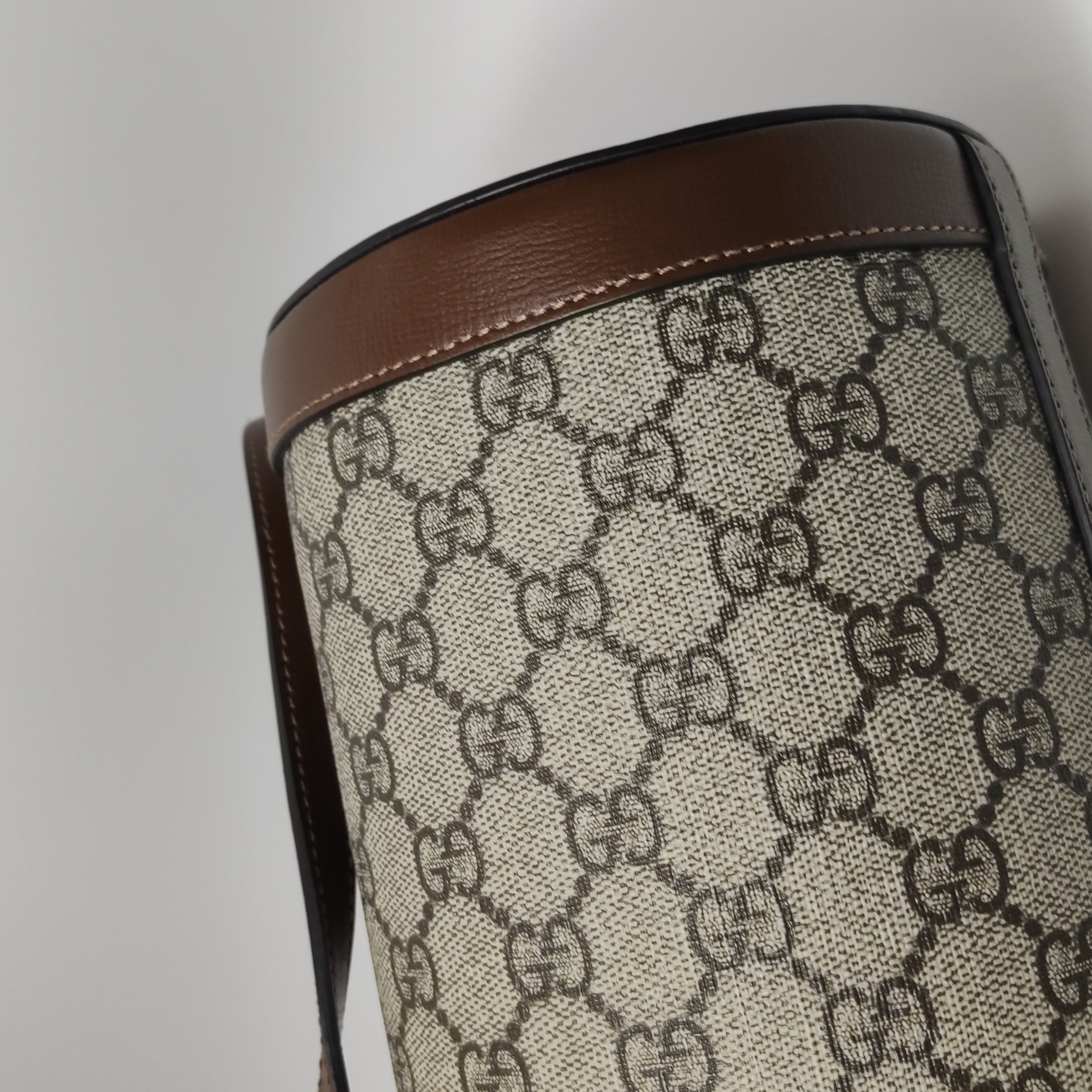 Gucci Horsebit 1955 Bucket Bag GG Coated Canvas Small — photo 13 of 15