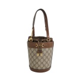 Gucci Horsebit 1955 Bucket Bag GG Coated Canvas Small — thumbnail 1