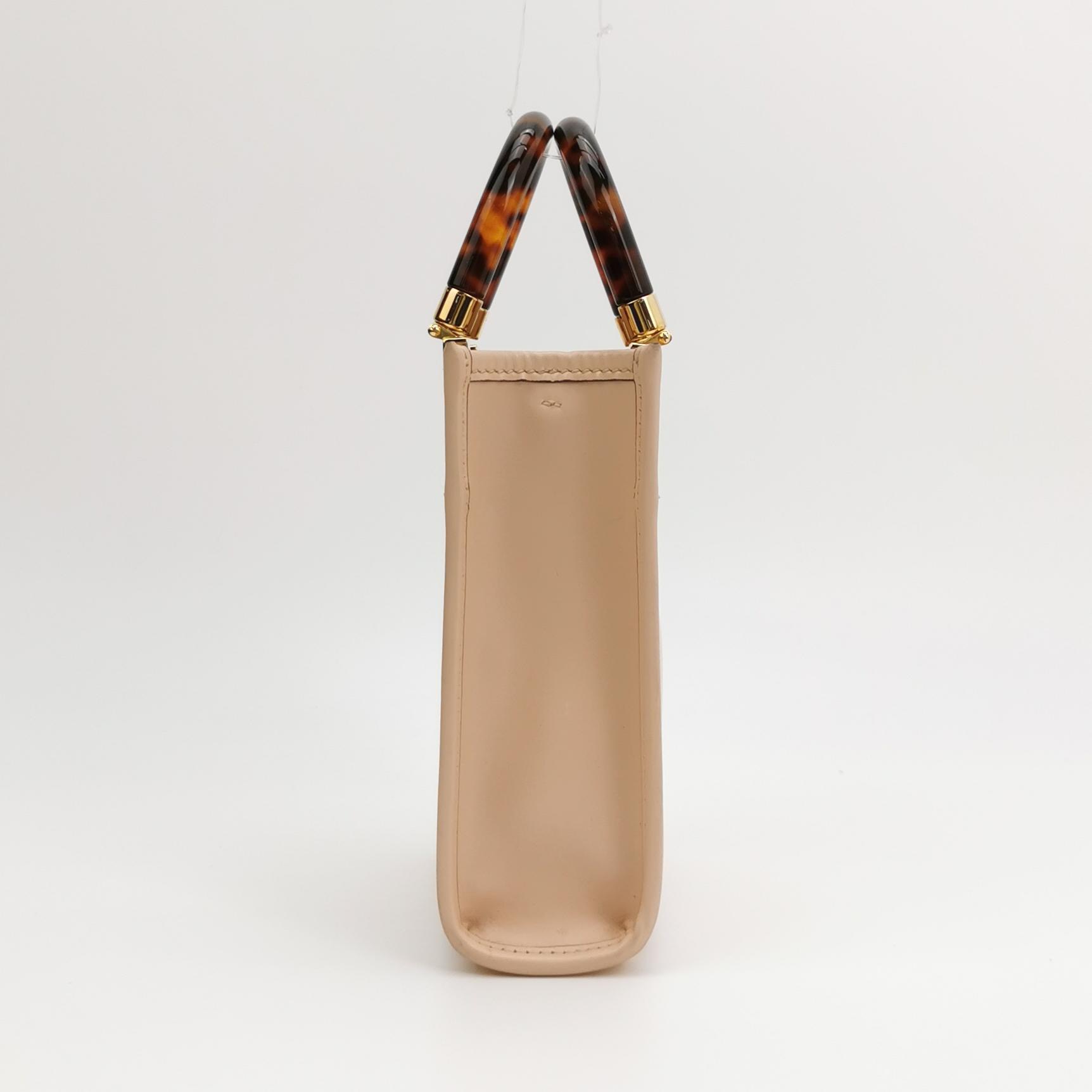Fendi Sunshine Shopper Tote Leather Mini — photo 4 of 21