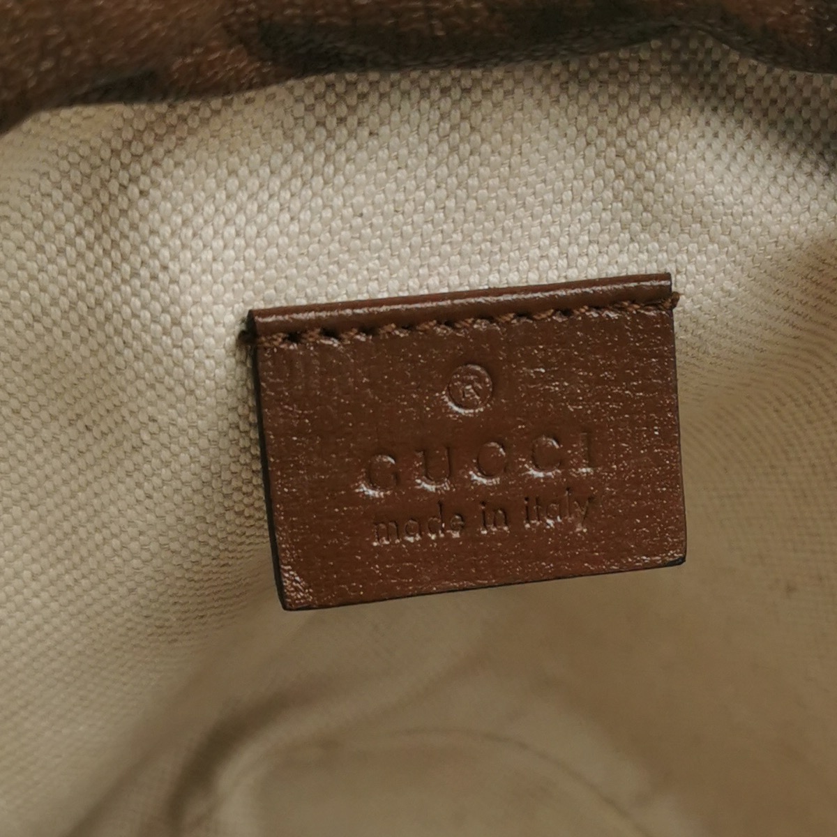 Gucci Horsebit 1955 Bucket Bag GG Coated Canvas Small — photo 8 of 16