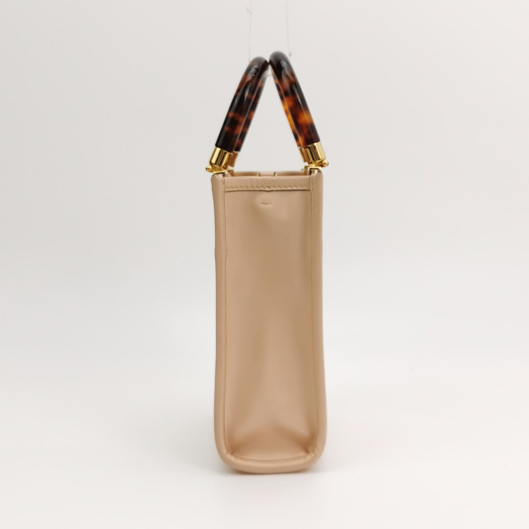 Fendi Sunshine Shopper Tote Leather Mini — photo 3 of 21