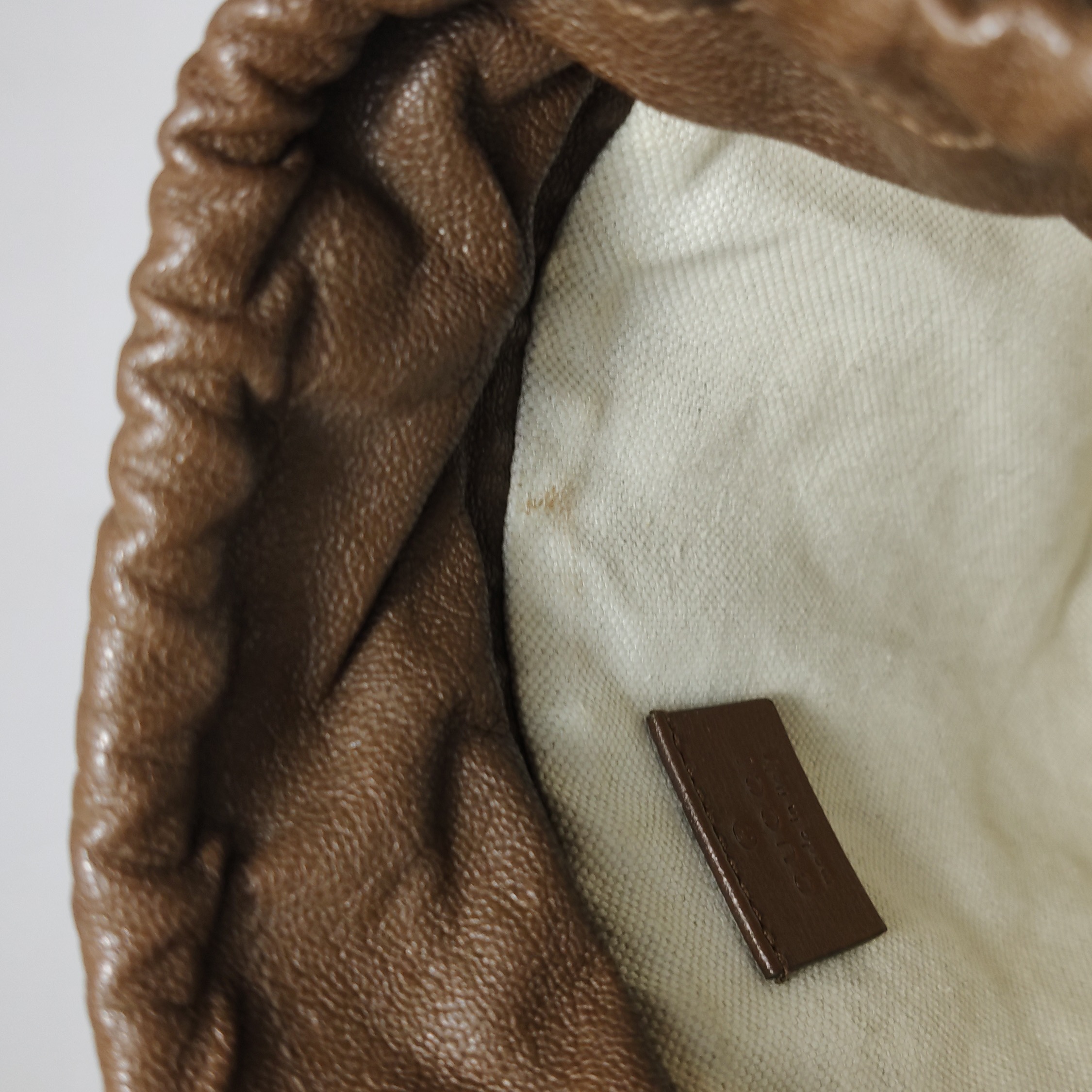 Gucci Horsebit 1955 Bucket Bag GG Coated Canvas Small — photo 9 of 16
