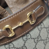 Gucci Horsebit 1955 Bucket Bag GG Coated Canvas Small — thumbnail 11