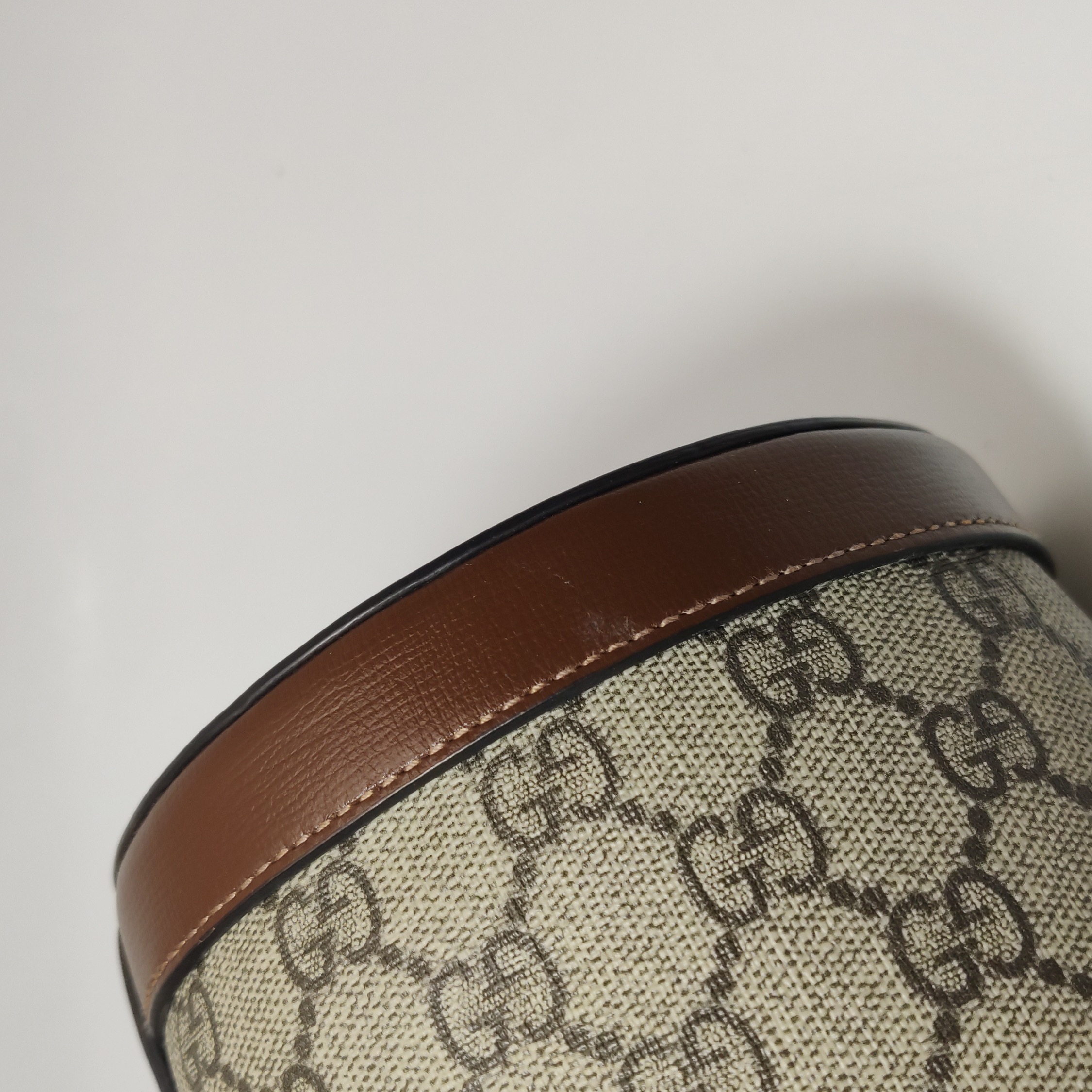 Gucci Horsebit 1955 Bucket Bag GG Coated Canvas Small — photo 13 of 16