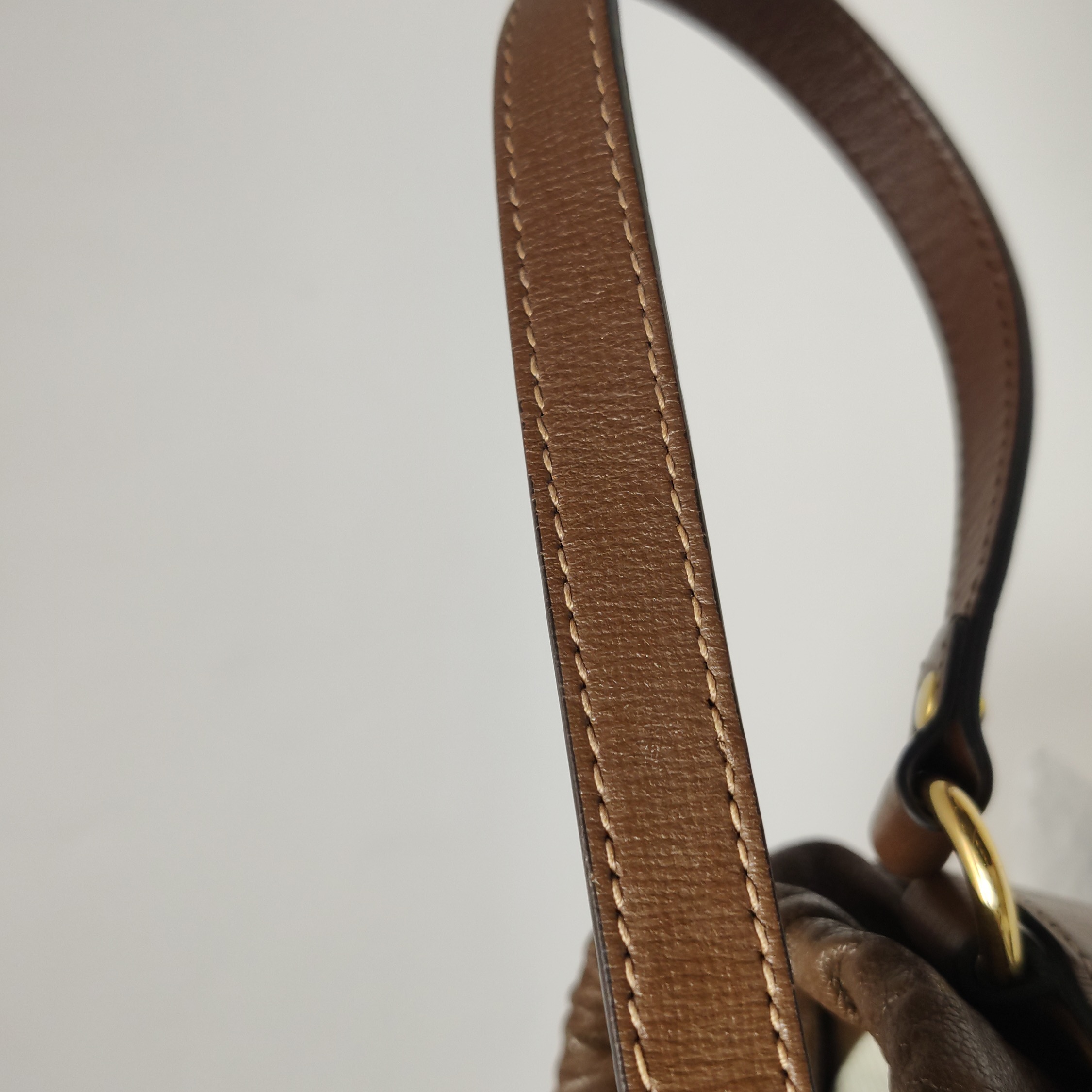 Gucci Horsebit 1955 Bucket Bag GG Coated Canvas Small — photo 16 of 16