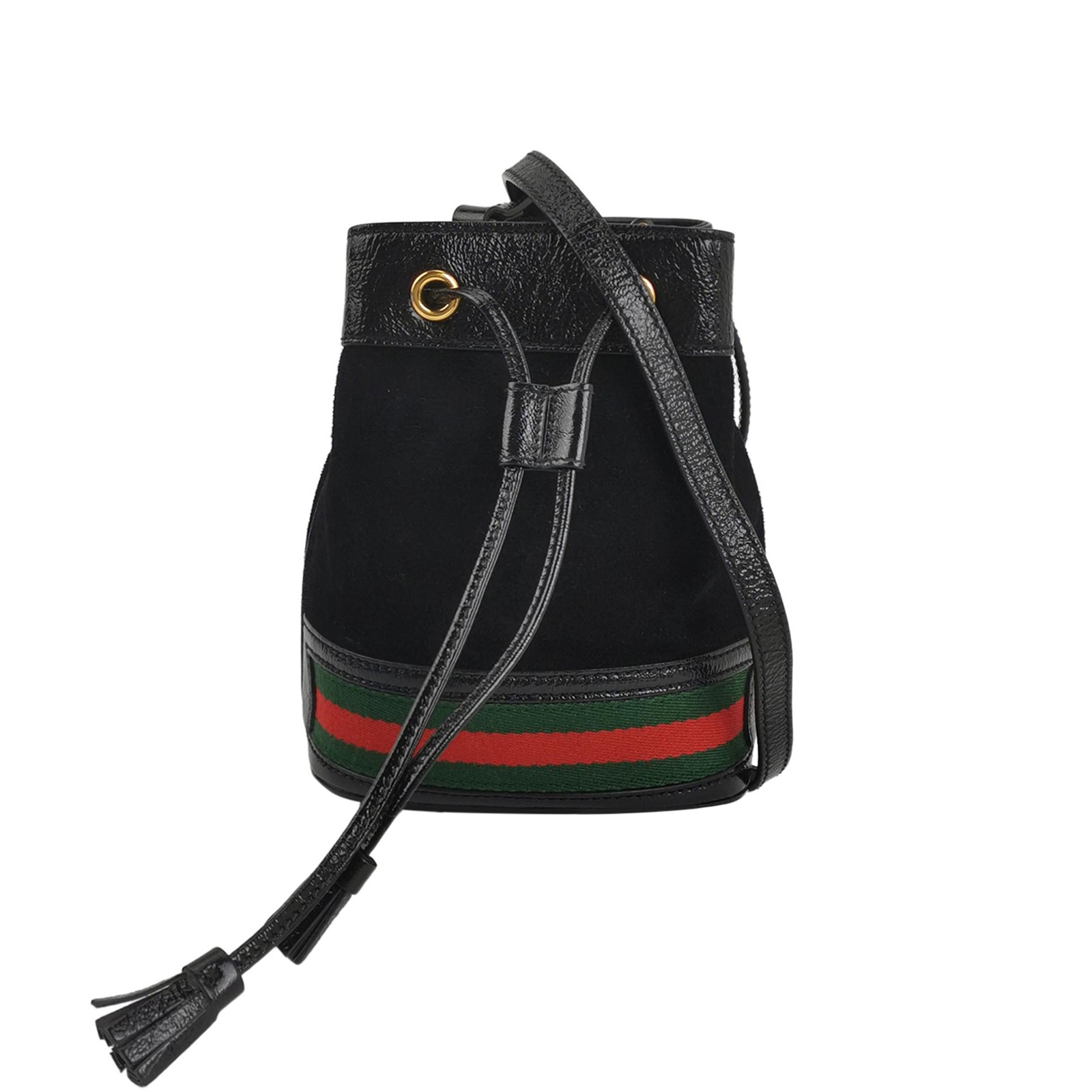 Gucci Ophidia Bucket Bag Waxed Leather And Suede Mini — photo 1 of 15
