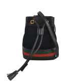 Gucci Ophidia Bucket Bag Waxed Leather And Suede Mini — thumbnail 1