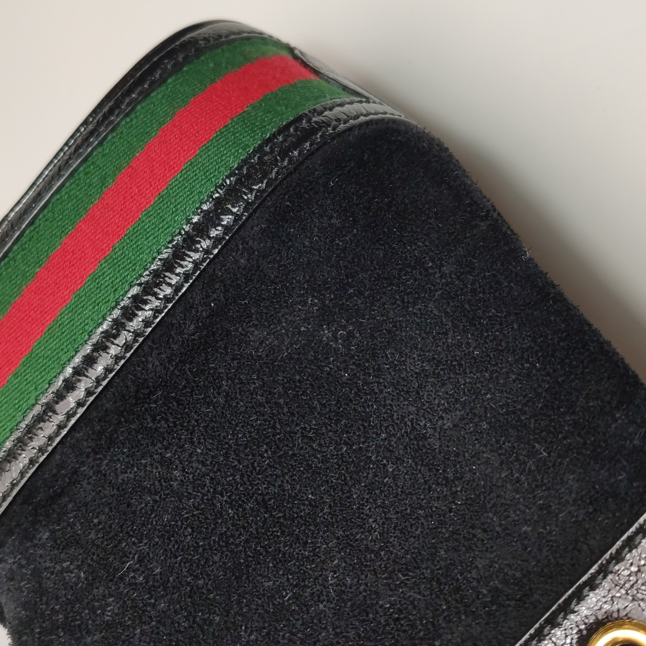 Gucci Ophidia Bucket Bag Waxed Leather And Suede Mini — photo 13 of 15