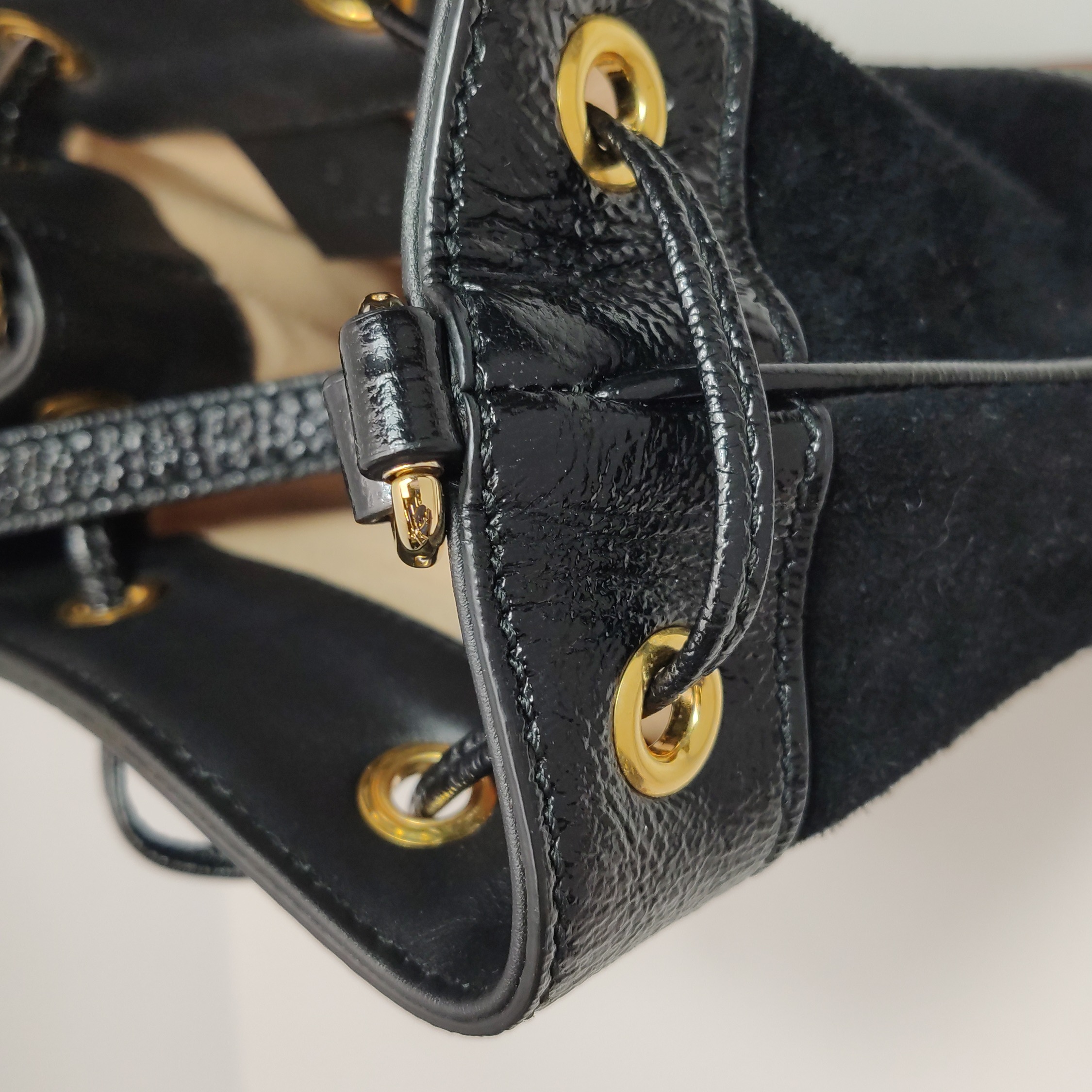 Gucci Ophidia Bucket Bag Waxed Leather And Suede Mini — photo 10 of 15