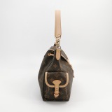 Louis Vuitton(LV) PM Shoulder Bag Monogram Canvas Brown — thumbnail 4