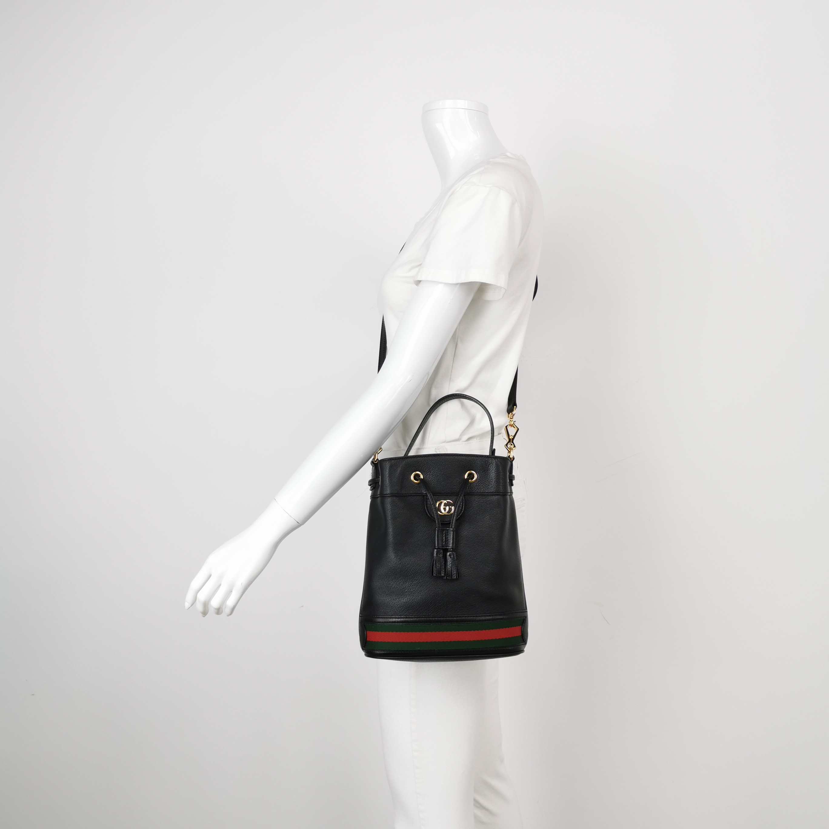 Gucci Ophidia Bucket Bag Leather Small — alternate view
