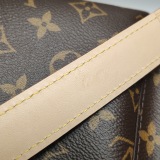 Louis Vuitton(LV) PM Shoulder Bag Monogram Canvas Brown — thumbnail 17