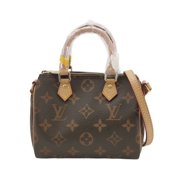 Louis Vuitton(LV) Speedy Bandouliere NM Bag Monogram Canvas Nano — pre-owned, Vierlot