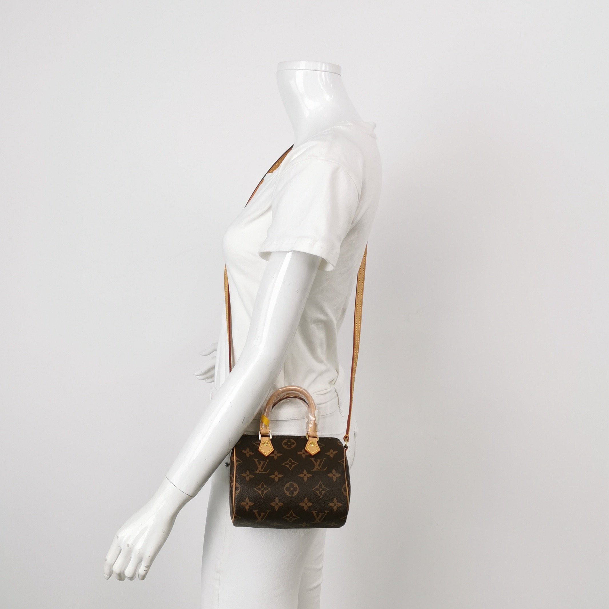 Louis Vuitton(LV) Speedy Bandouliere NM Bag Monogram Canvas Nano — alternate view