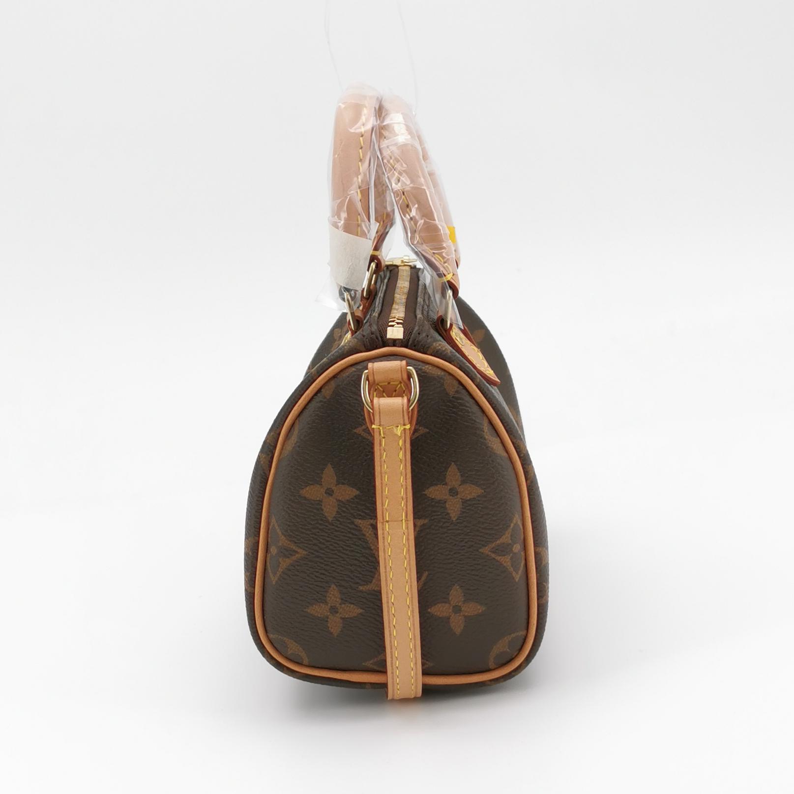 Louis Vuitton(LV) Speedy Bandouliere NM Bag Monogram Canvas Nano — photo 3 of 15