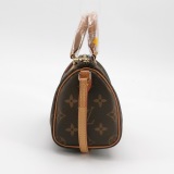 Louis Vuitton(LV) Speedy Bandouliere NM Bag Monogram Canvas Nano — thumbnail 4