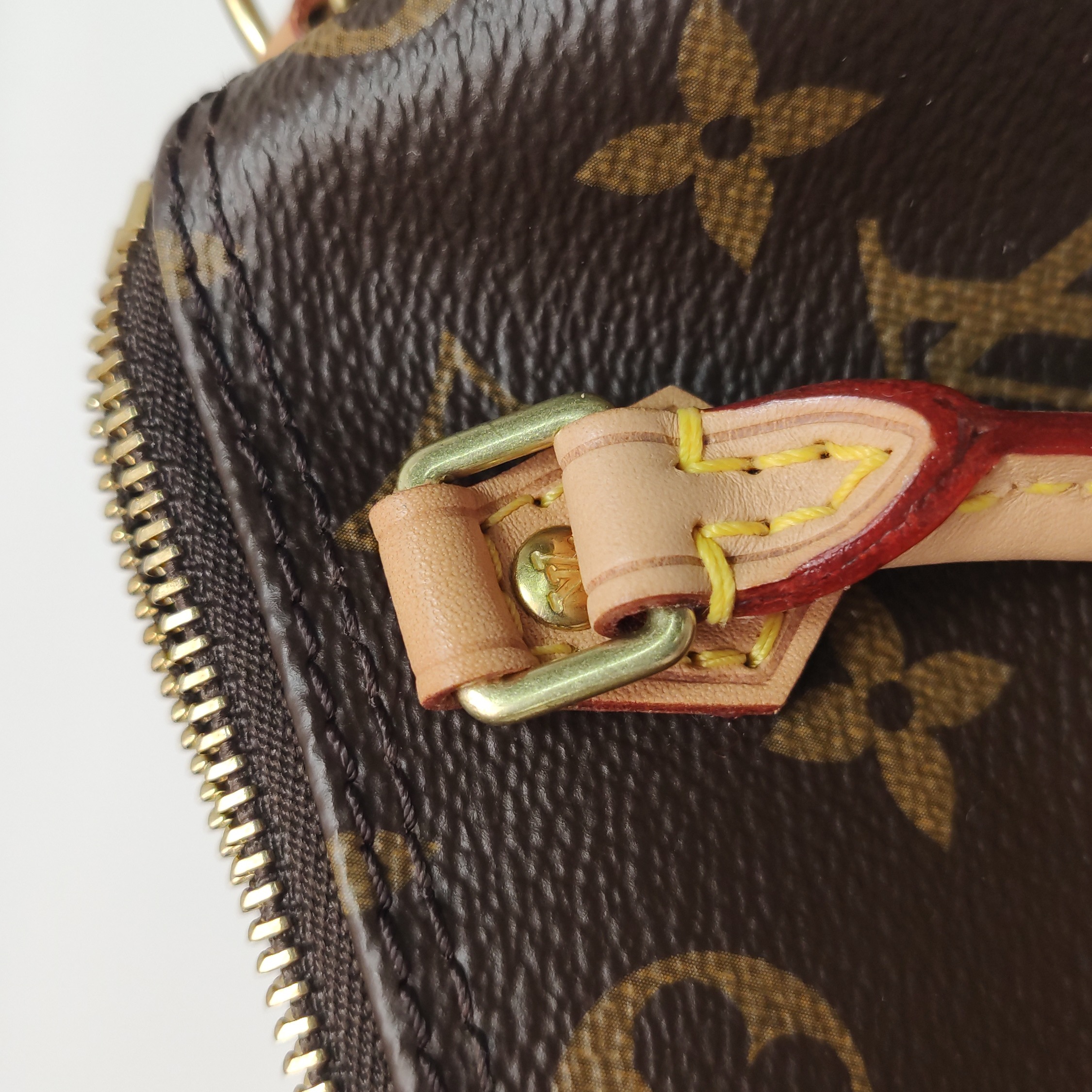 Louis Vuitton(LV) Speedy Bandouliere NM Bag Monogram Canvas Nano — photo 10 of 15